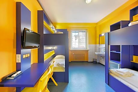 4-Bed Room with Shared Bathroom