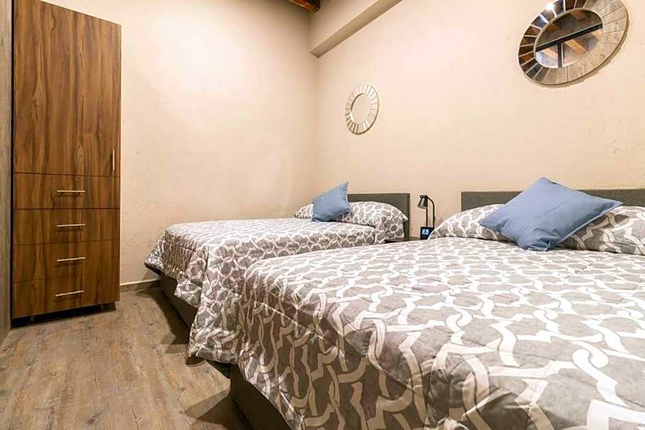 105 Centrico Zocalo apt 2Bdrm 2bath AC Rooftop