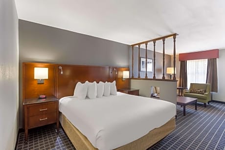 King Suite with Balcony - Second Floor