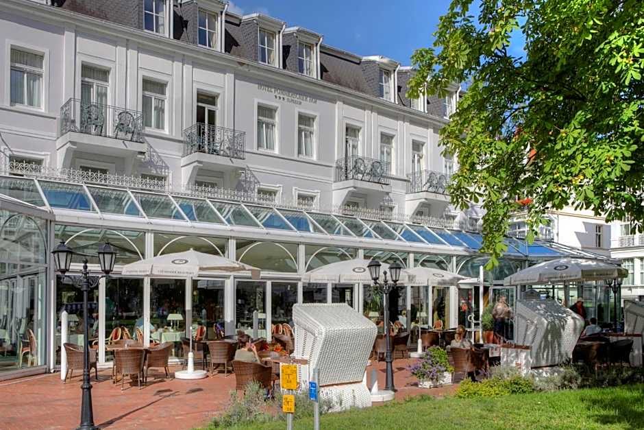SEETELHOTEL Pommerscher Hof das Wellnesshotel im Herzen der Kaiserbäder mit direktem Zugang zur Wellnessoase Shehrazade