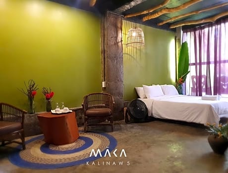 Maka-Kalinaw 5 Wabi sabi Room, Forest Deck View