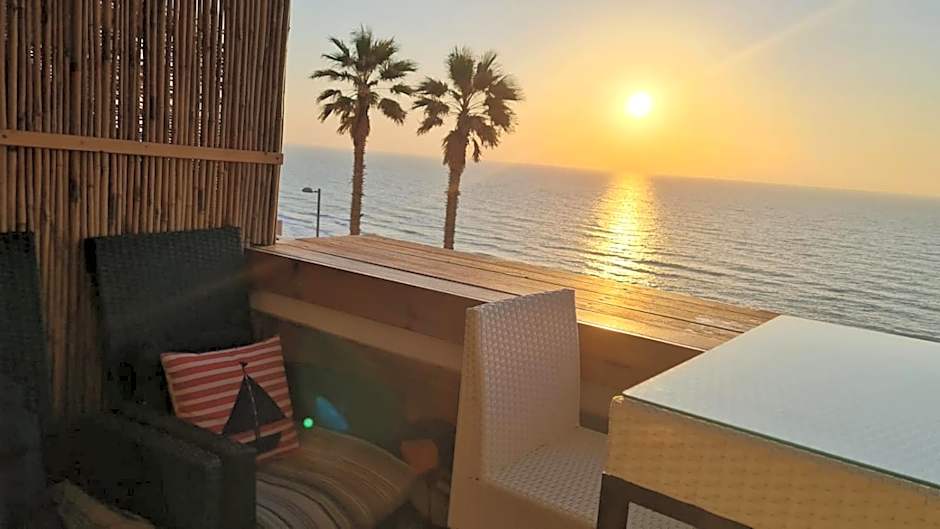 כוכב הים וילה מול הגלים וברכה פרטית סגורה