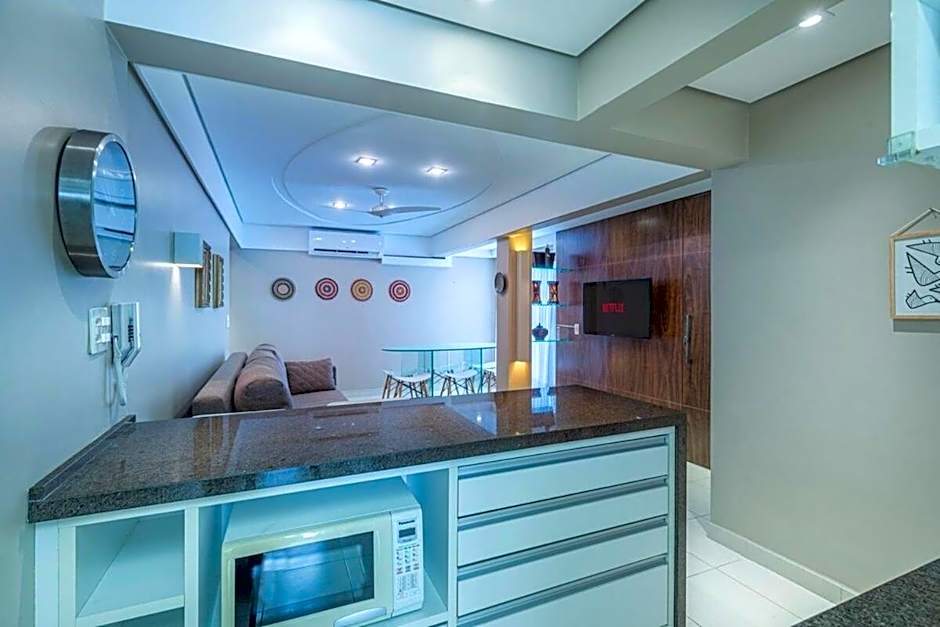 BRLC043- Apê aconchegante com 3Q ao lado da praia