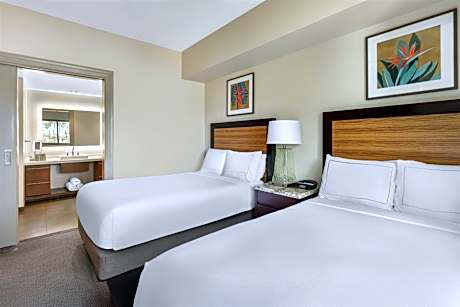 Junior Suite with Two Double Beds and One Sofa Bed