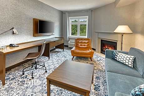 1 Bedroom Suite, 1 King, Sofa bed, Ground floor, Fireplace