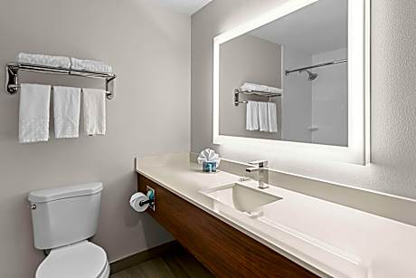 2 Queen Beds Non-Smoking Pet Friendly Room Desk Microwave Fridge Wi-Fi Full Breakfast