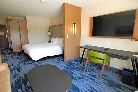 Suite, 1 King, Sofa bed, City view