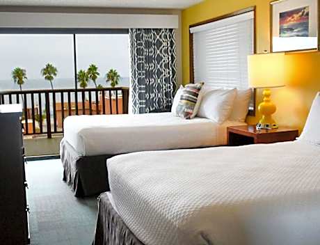 Terrace Oceanview Two Queen Suite (Stairs Access Only)