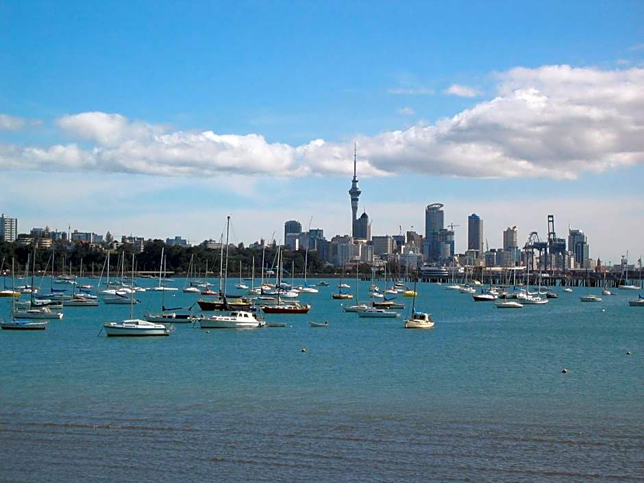 Surf 'N' Snow Backpackers Across Sky Tower