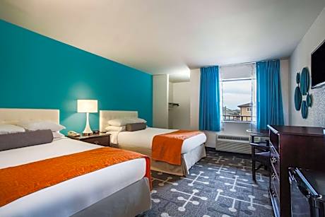 Double Room with Two Double Beds - Mobility Access/Non-Smoking