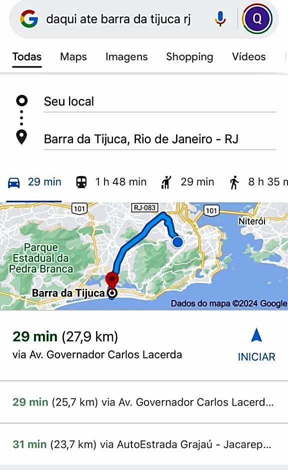 Casa da Carioca com vista para Floresta Tijuca