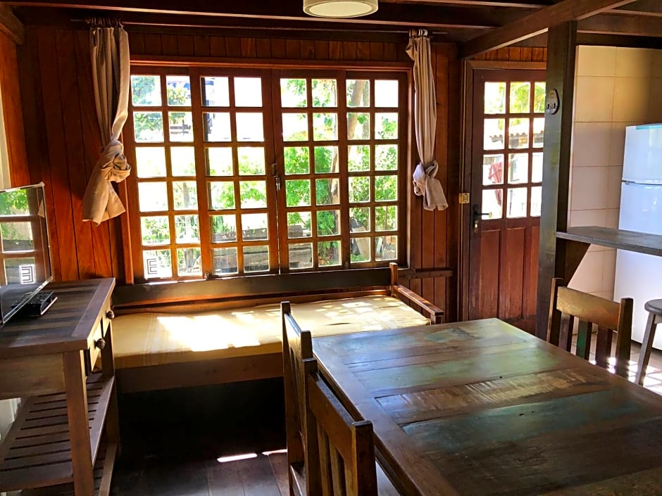 Chalés Solana localizados 50 metros do mar