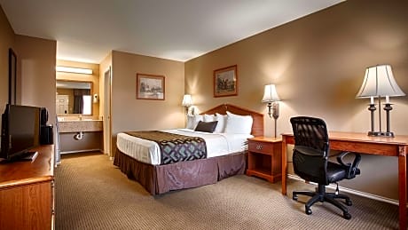 Suite-1 King Bed, Non-Smoking, 42 Inch Lcd Tv, Sofabed, High Speed Internet Access, Microwave And Re