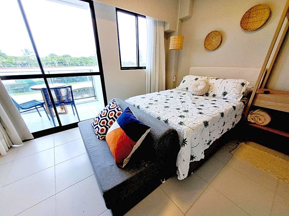 Flat em Muro Alto - Porto de Galinhas - MAKIA A212 - By Anfitrião Legal