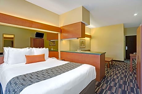 1 Queen Bed Mobility Accessible Studio Suite Non-Smoking