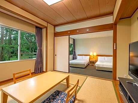 Japanese-Western style Room Standard (With Private Bath)