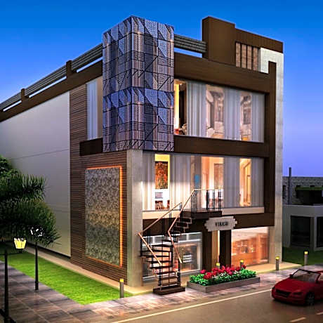 Hotel delight deluxe( A modern hotel)