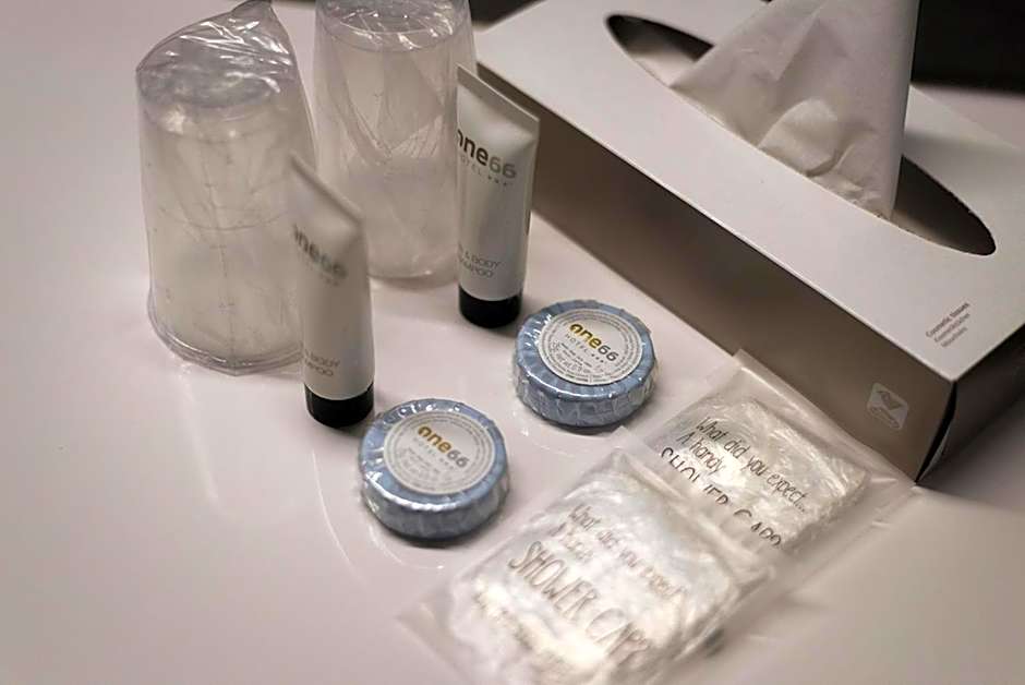 Hotel one66 (free parking garage)