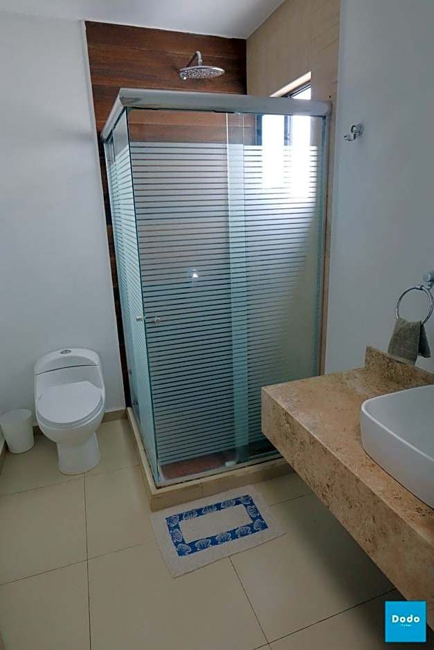 Residencial privado con alberca a 3 min. de la playa
