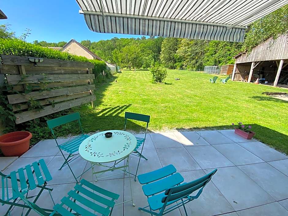 Les Mariniers Chambres d'Hôtes à la campagne avec aire de jeux - Spa nordique en option