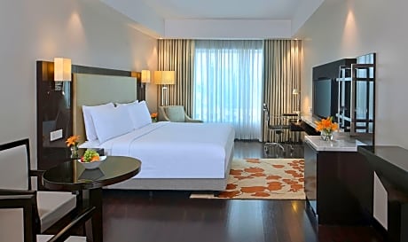 Executive Room Taj Mahal View (Includes 20% off on food and soft beverages, 50% off on full body massage btw 11am to 6pm)