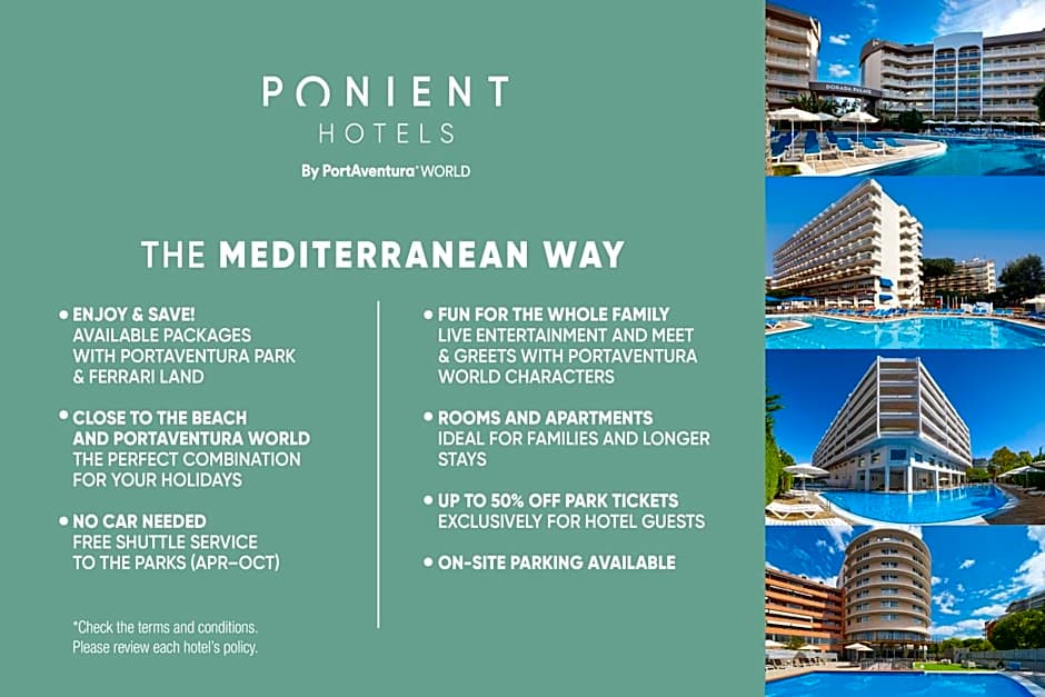 Ponient Pirámide Salou by PortAventura World - Available rates with tickets to PortAventura Park & Ferrari Land