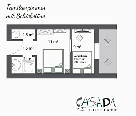 Family Room with Balcony