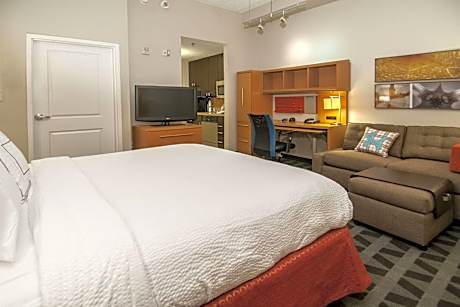 Studio, 1 King Bed with Sofa bed (1 King Bed and 1 Double Sofa Bed)