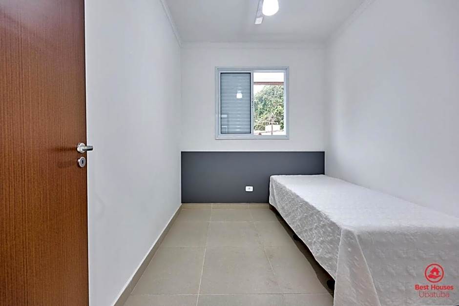 BH29: 1 Quadra d Praia, Ar, Churrasqueira, Piscina