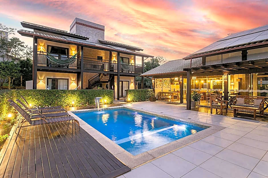 Pousada Rosa 08 - Café da manhã Gourmet, Suítes com Banheira a 150m do Centrinho da Praia do Rosa