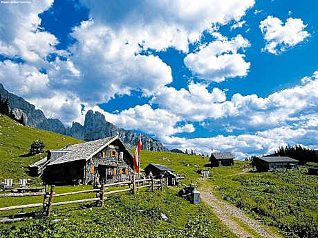 Bright flat close to the ski area