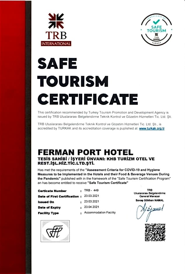 Ferman Port Hotel - Special Category