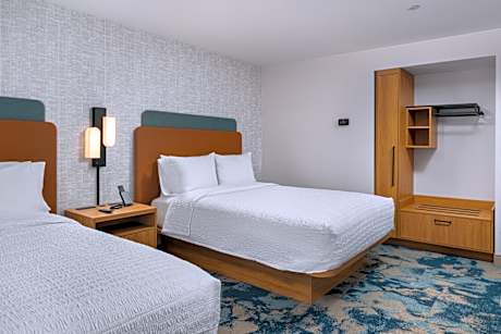 Double Queen Beds Hearing Accessible