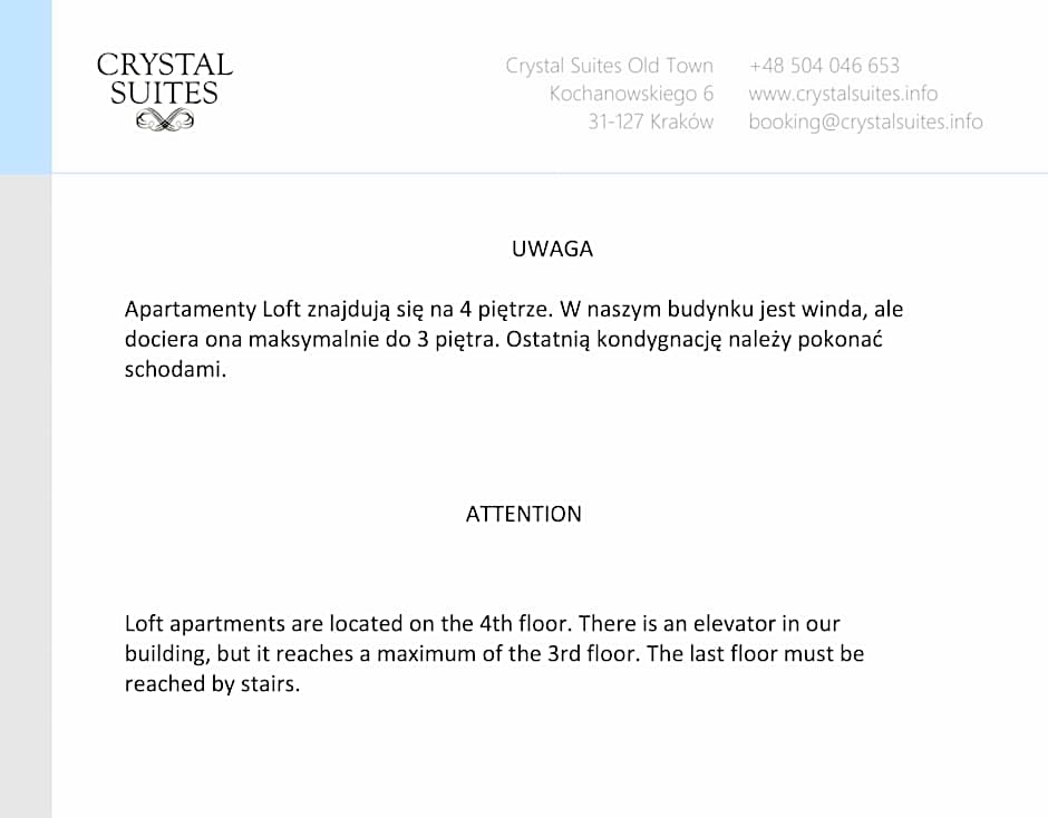 Crystal Suites Old Town
