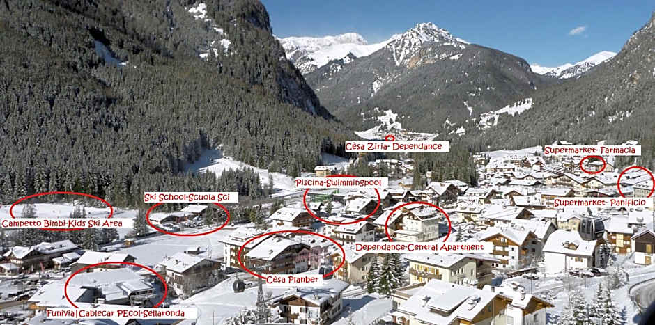 B&B Cèsa Planber Mountain View SKI-IN SKI-OUT