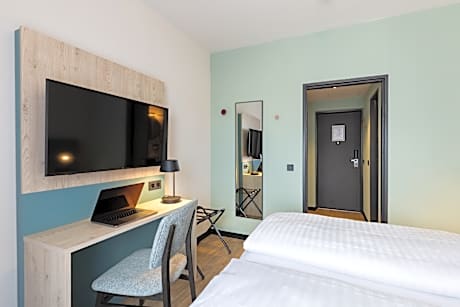 Double queen size bed