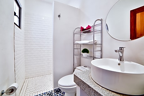 suite with kitchenette