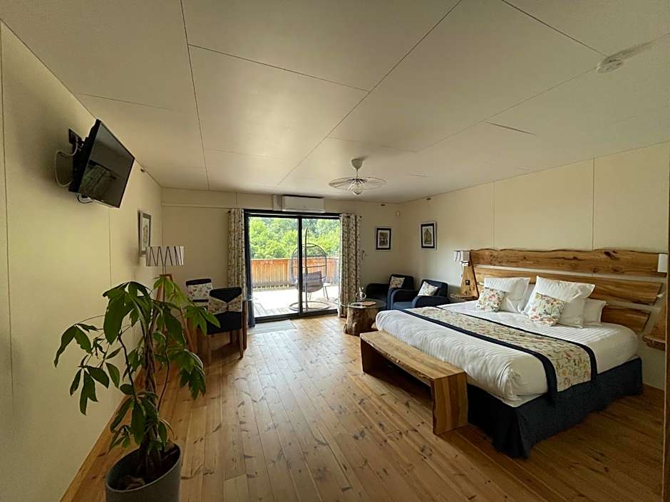 Le Volcan des Sens, chambres d'hotes de luxe et SPA privatif