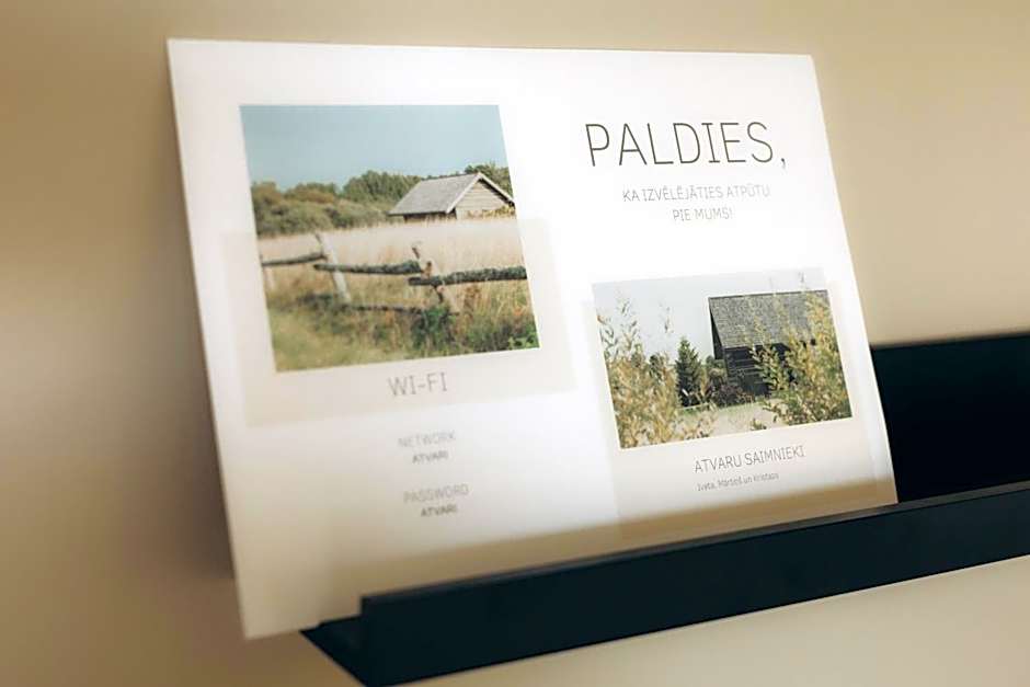 Durbes Atvari - brīvdienu mājas ar saunu