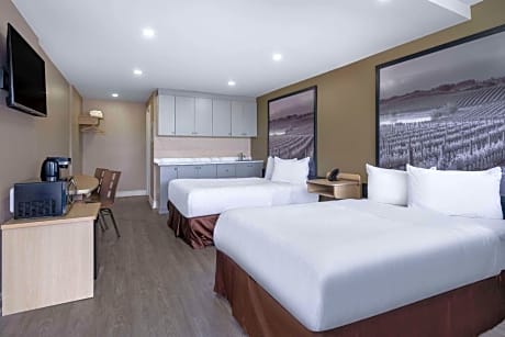 Double Room with Two Double Beds - Non-Smoking