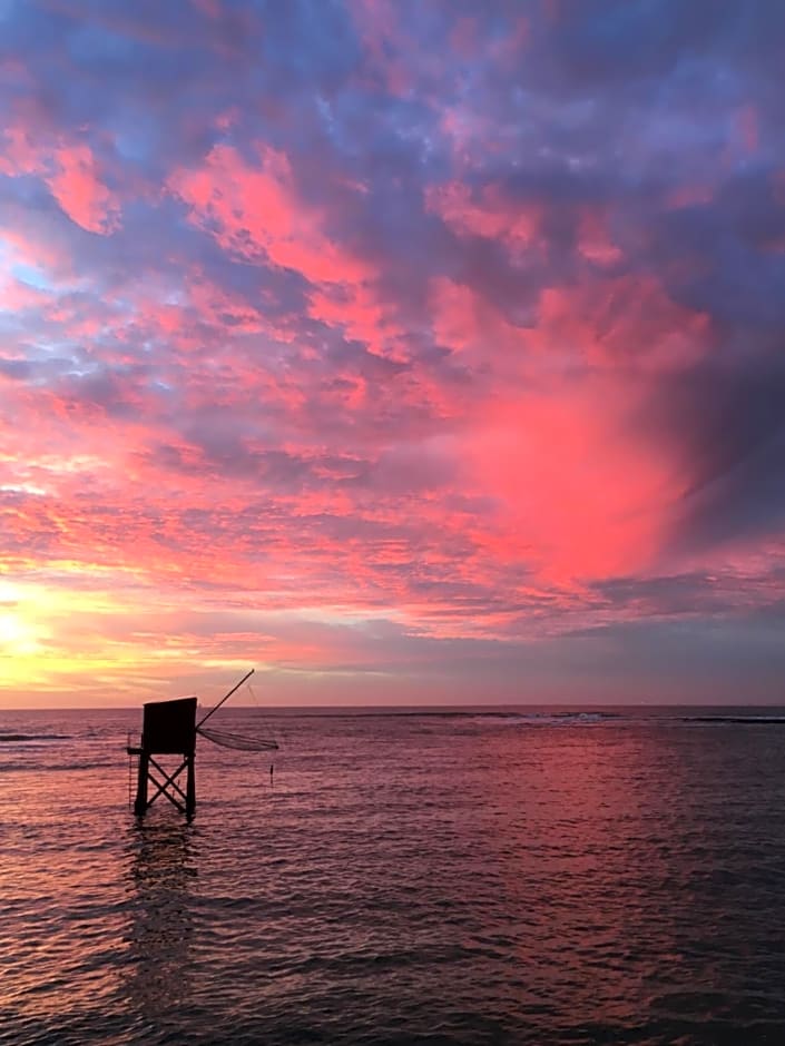 la pêcherie bord de mer