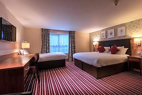 Family Room with Double and Single Beds