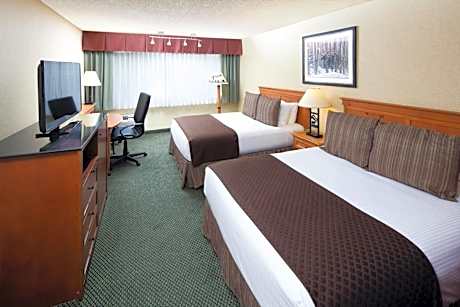 Queen Room with Two Queen Beds - Disability Access with Roll In Shower