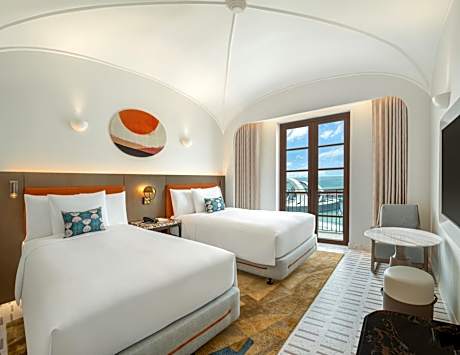 Family Room with Balcony and Ocean View