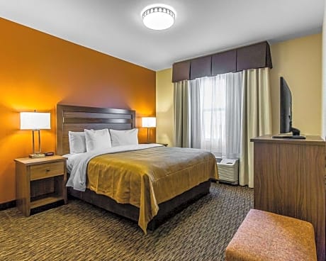 1 King Bed, Suite, Nonsmoking, Accessible