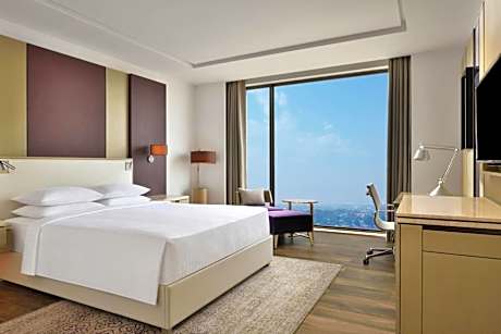 Guest room, 1 King, City View