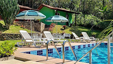 Pousada Beija Flor-Lumiar - Piscinas e Café