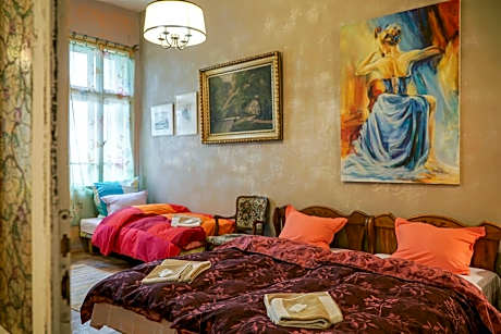 Quadruple Room with Shared Bathroom - First Floor