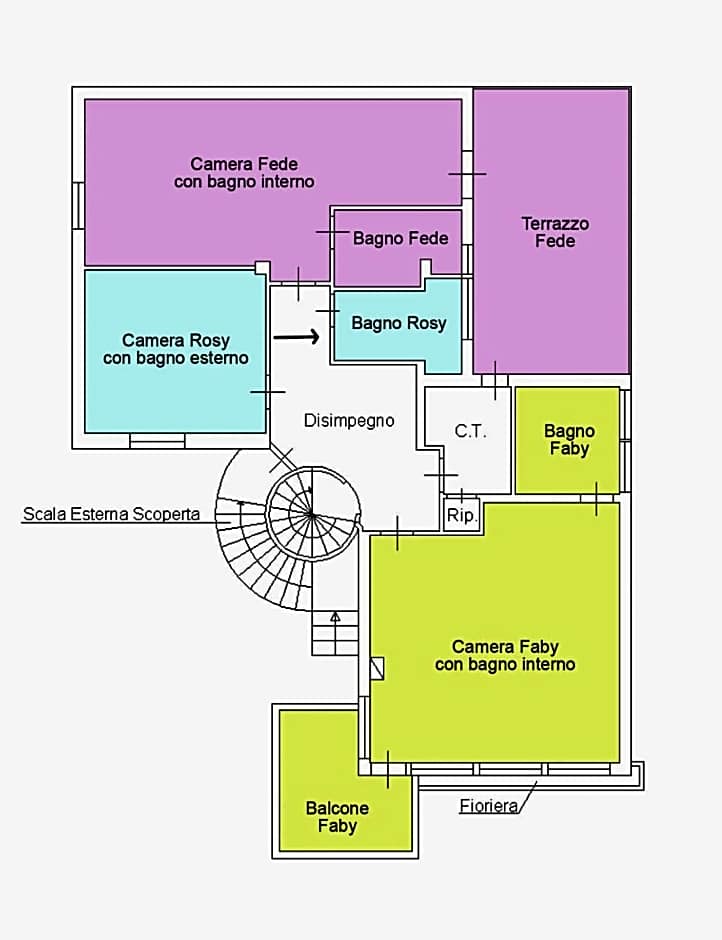 Villa Giulia Rooms & Bike