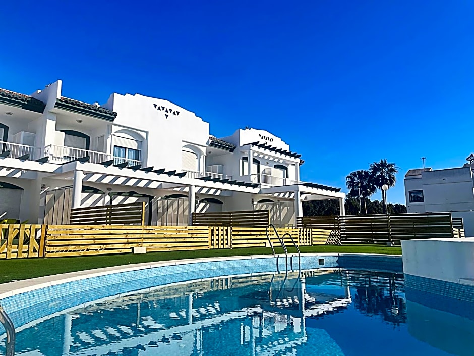 Roquetas Beach and Playa Serena Golf Village